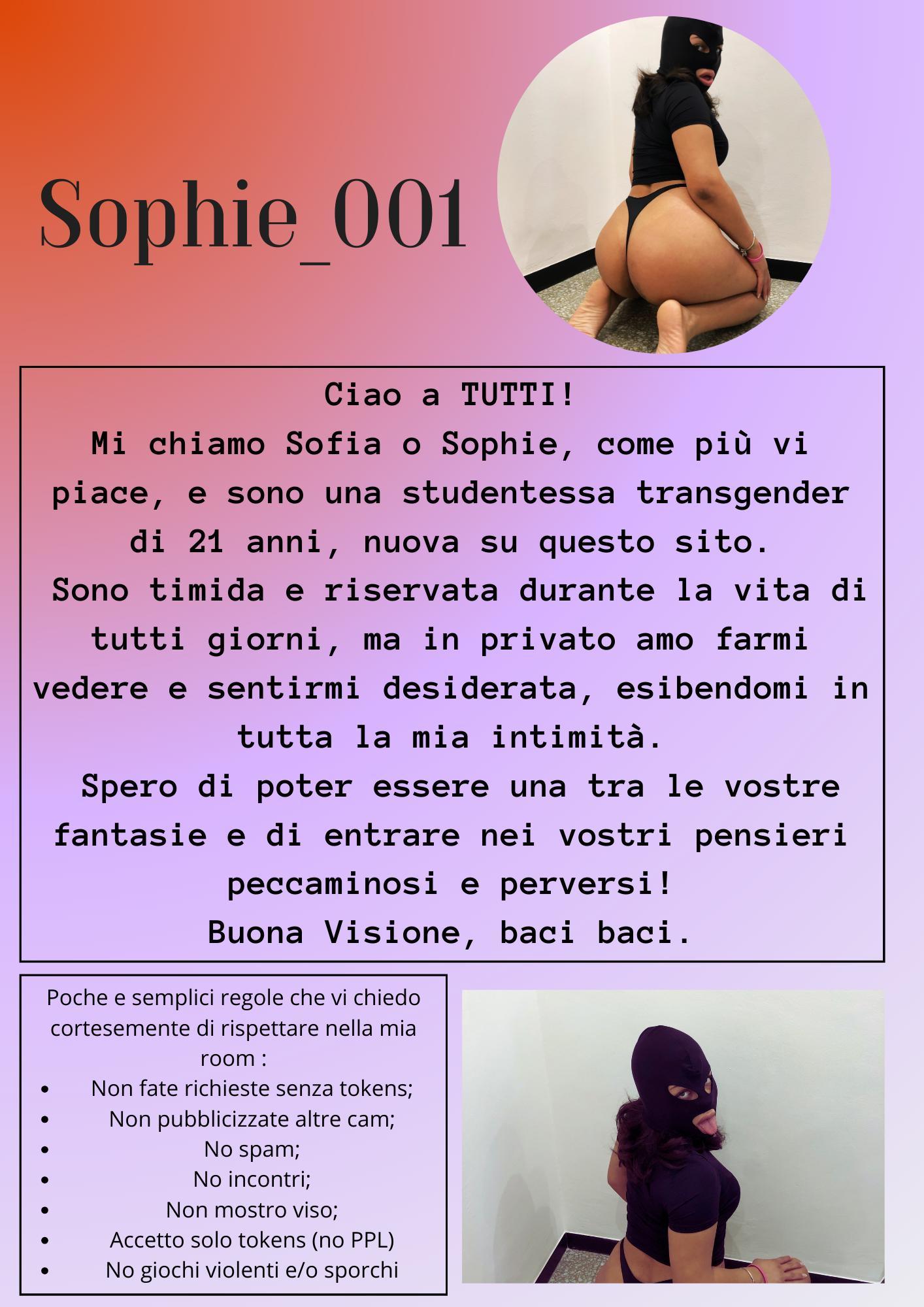 Sophie_001 live from Italy