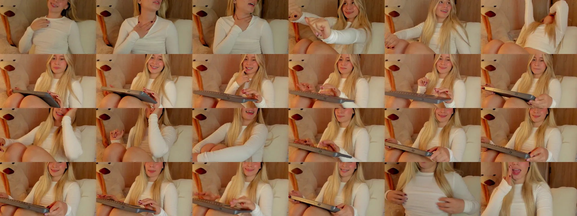 HD Capture Sheet of Amy Blondes from April 20, 2026