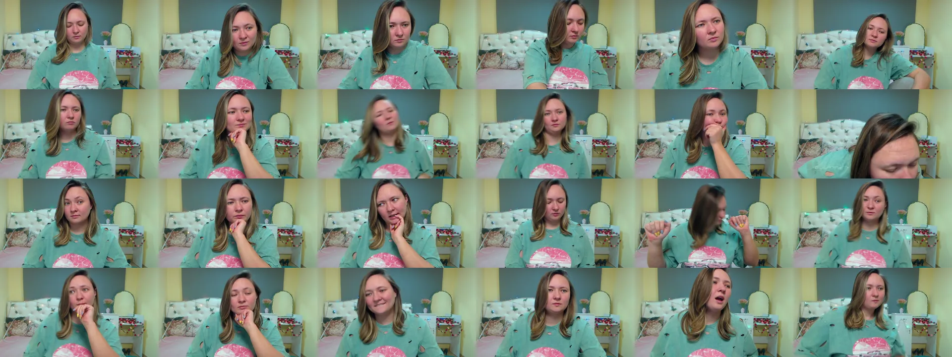 HD Capture Sheet of Sally Verda from April 20, 2026