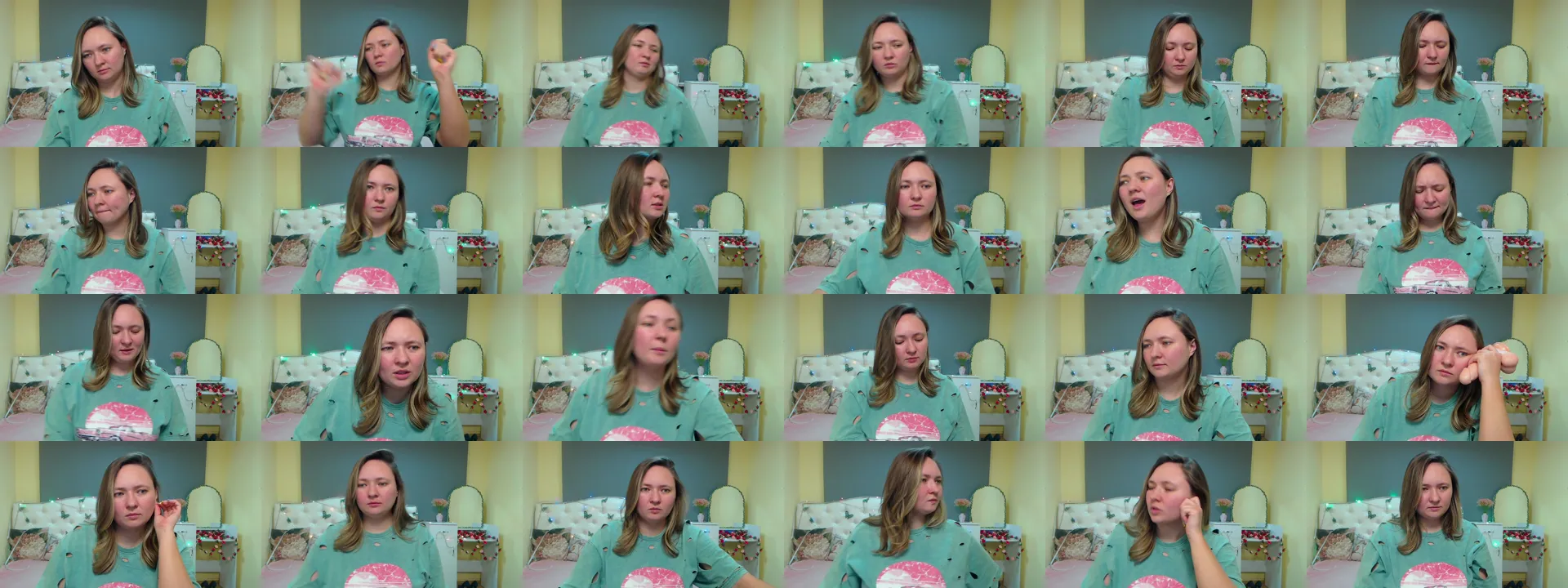 HD Capture Sheet of Sally Verda from April 20, 2026