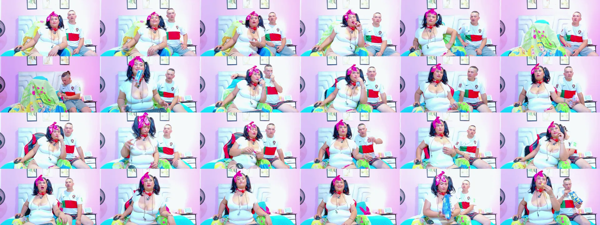 HD Capture Sheet of Samantha Hanze &amp; Jhonatan Rox from April 21, 2026