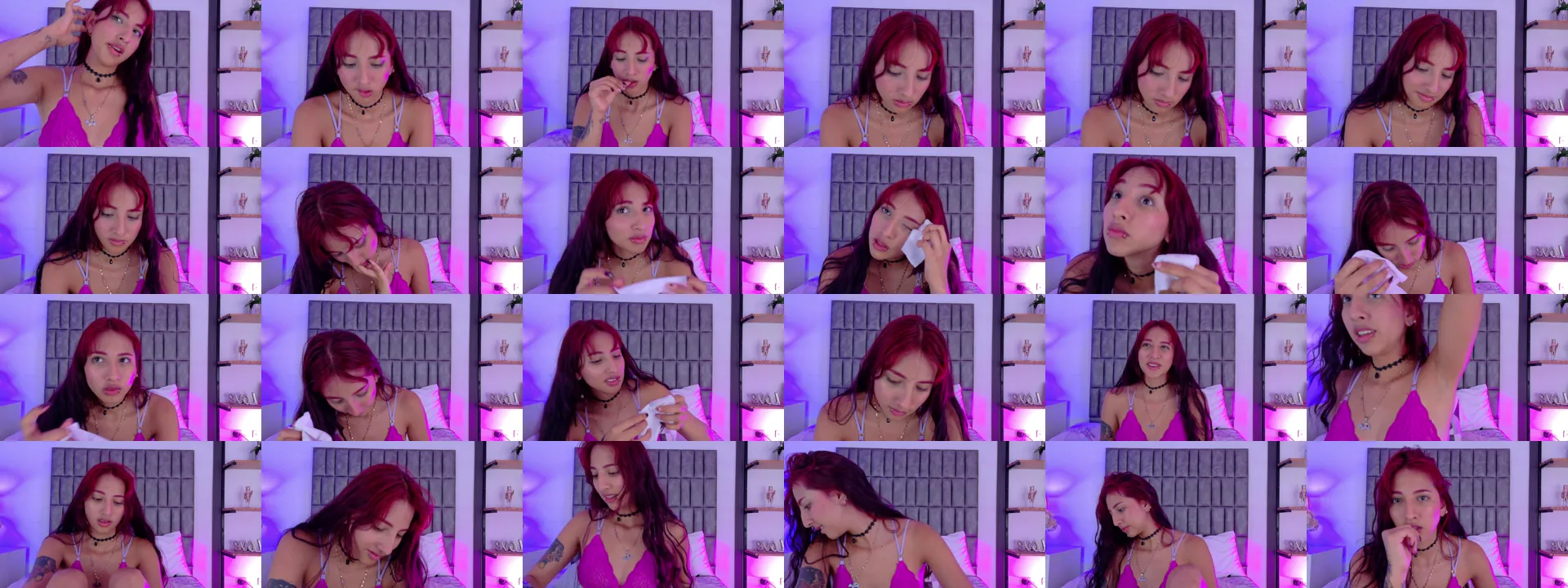 HD Capture Sheet of Samara Saenz from April 21, 2026