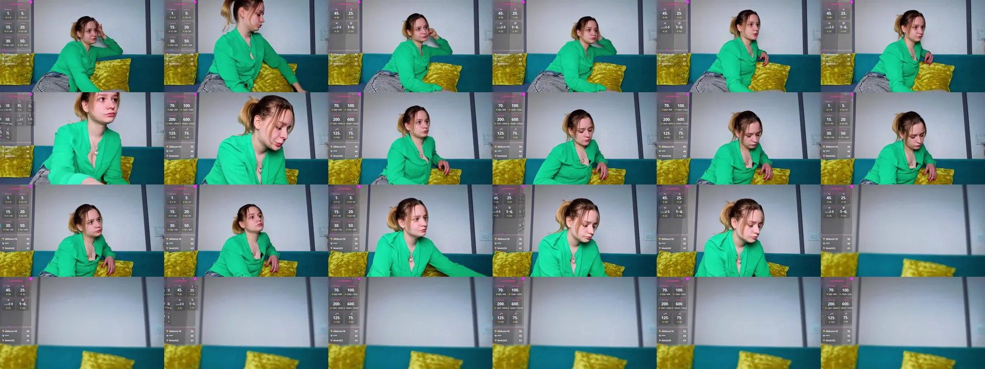 HD Capture Sheet of Vina Tognetti from April 21, 2026