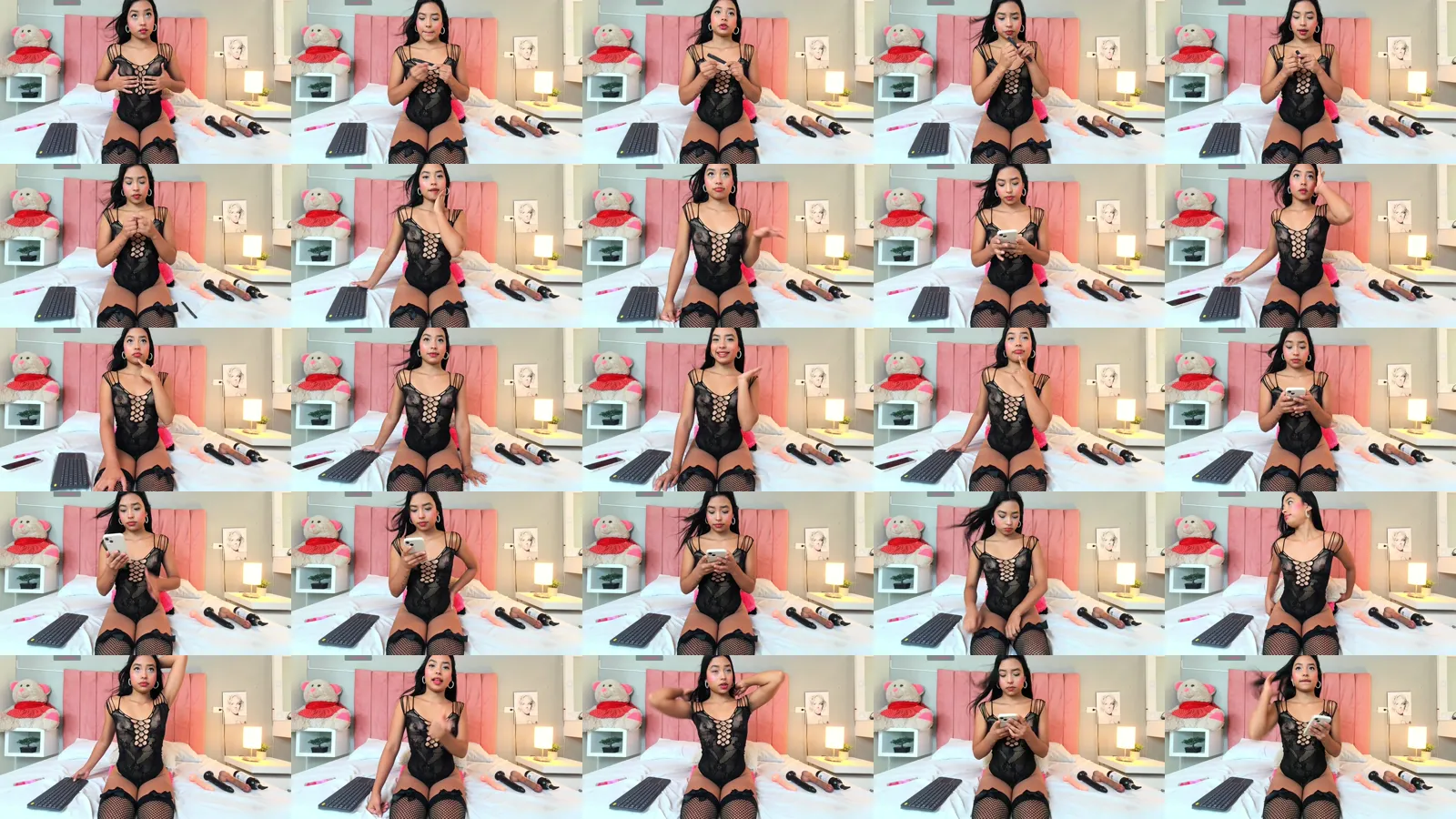 HD Capture Sheet of Barbie Lorens from April 23, 2026