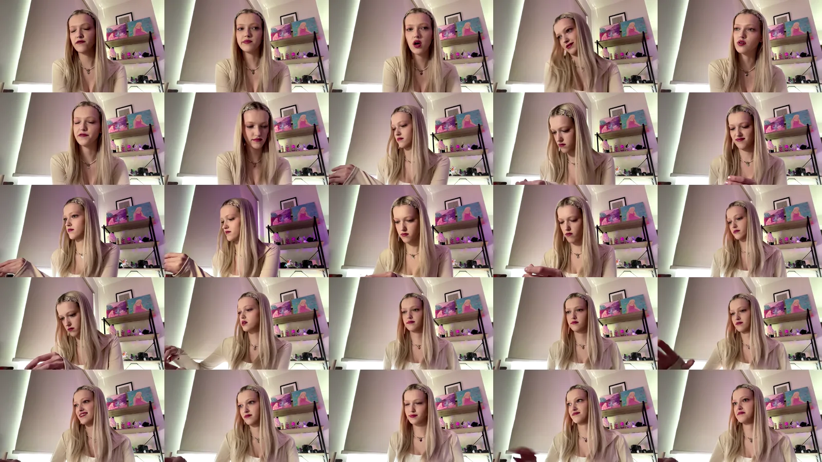 HD Capture Sheet of Alicia Cleghorn from April 24, 2026