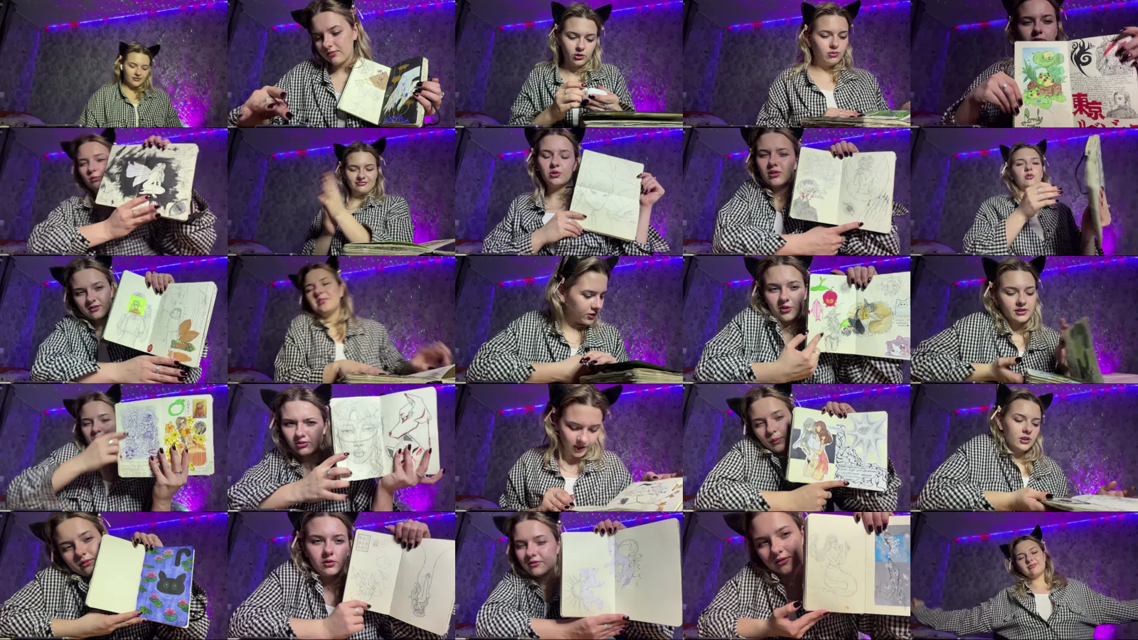 HD Capture Sheet of Carole Lusher from April 23, 2026