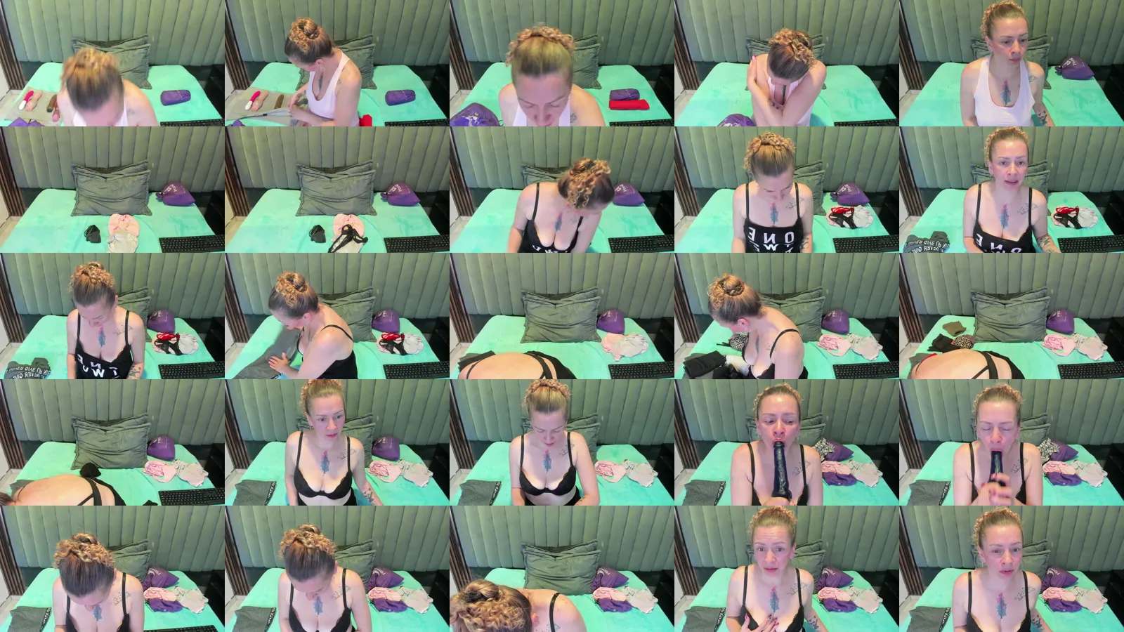 HD Capture Sheet of Alaha Evans from April 24, 2026