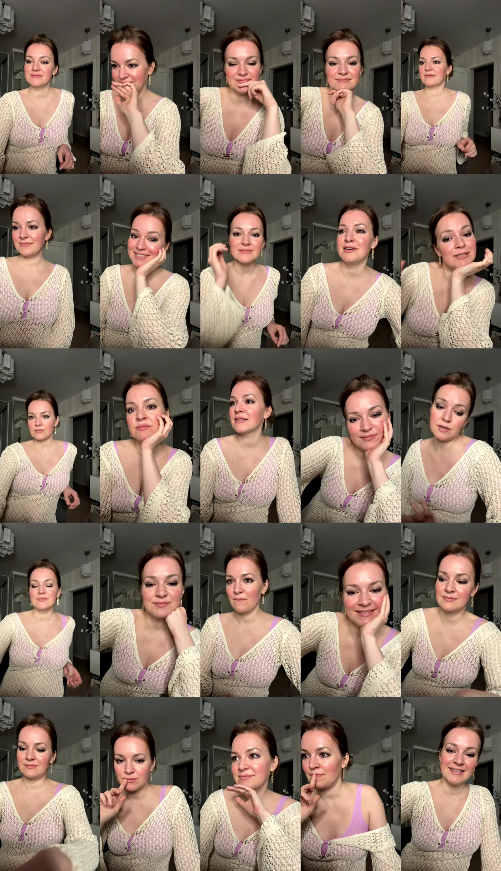 HD Capture Sheet of Mila Valentines from April 25, 2026