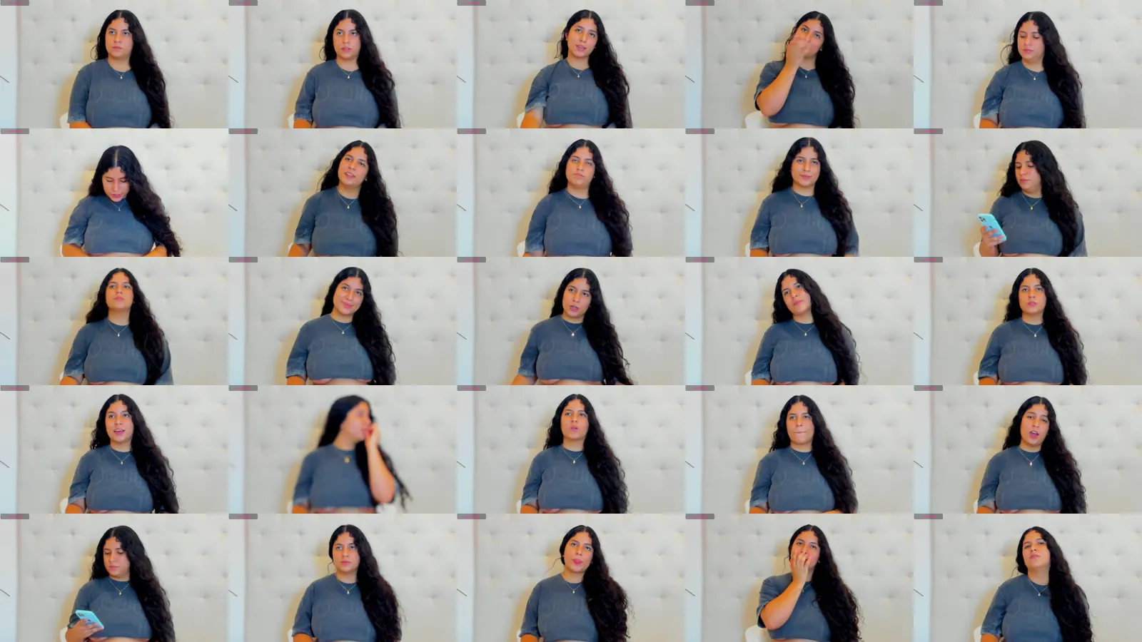 HD Capture Sheet of Zara Clark from April 25, 2026