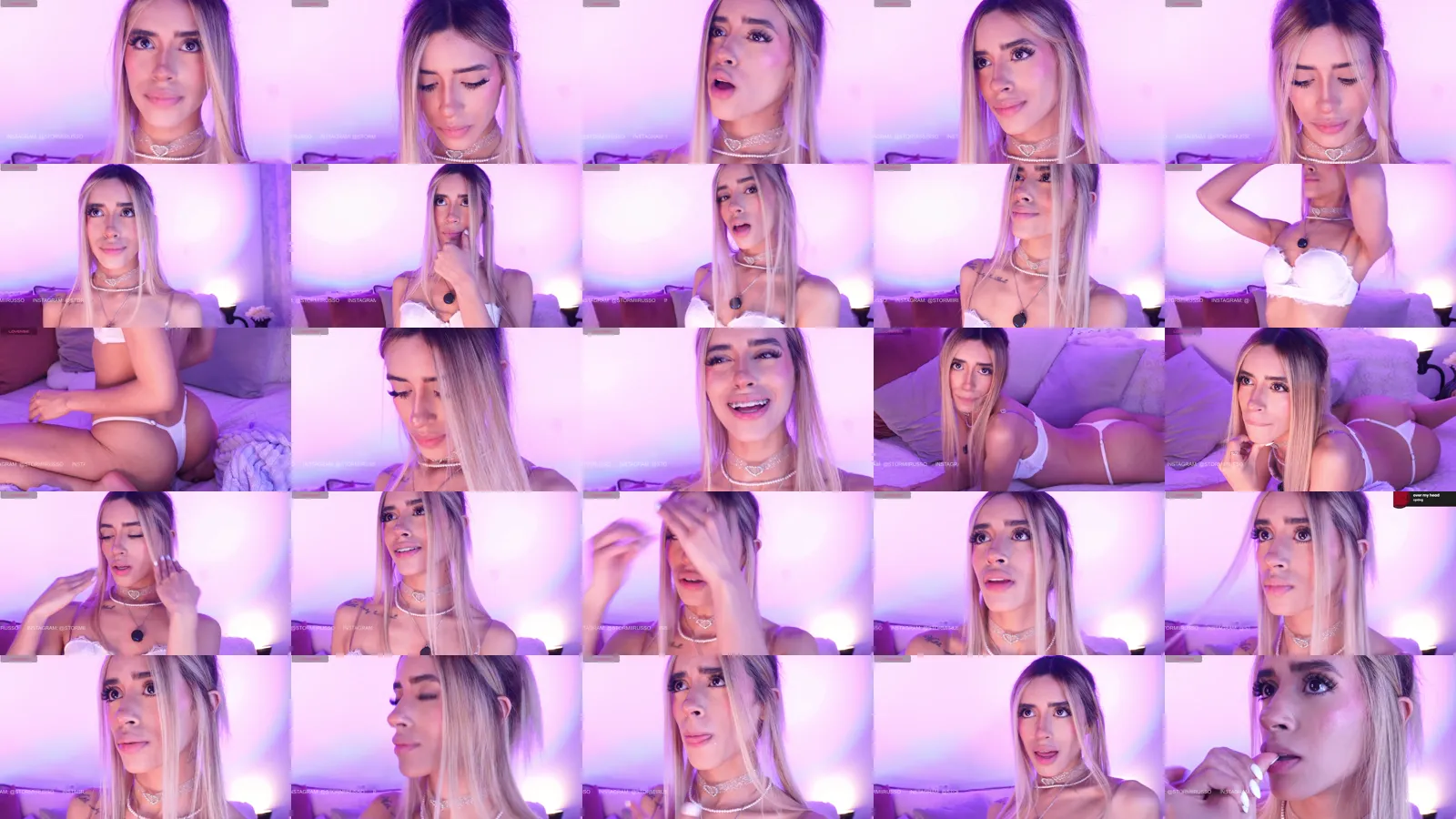 HD Capture Sheet of Stormi Russo from April 29, 2026