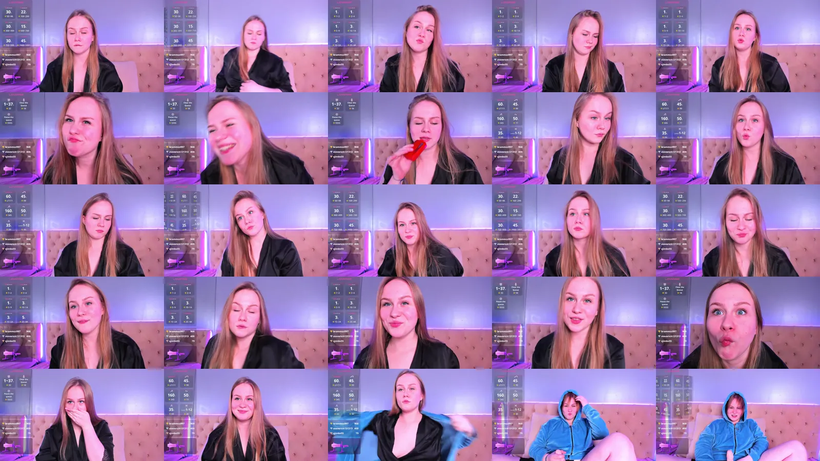 HD Capture Sheet of Stacy Charm from May 1, 2026