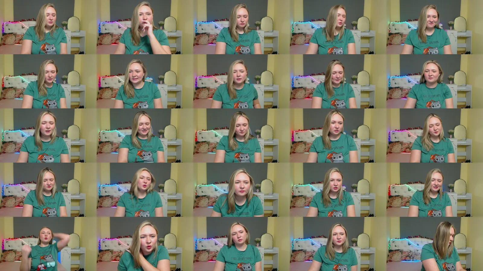 HD Capture Sheet of Sally Verda from May 2, 2026