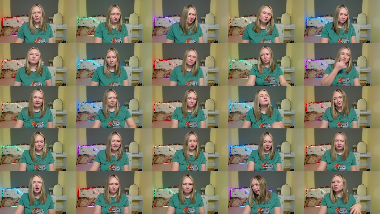 HD Capture Sheet of Sally Verda from May 2, 2026