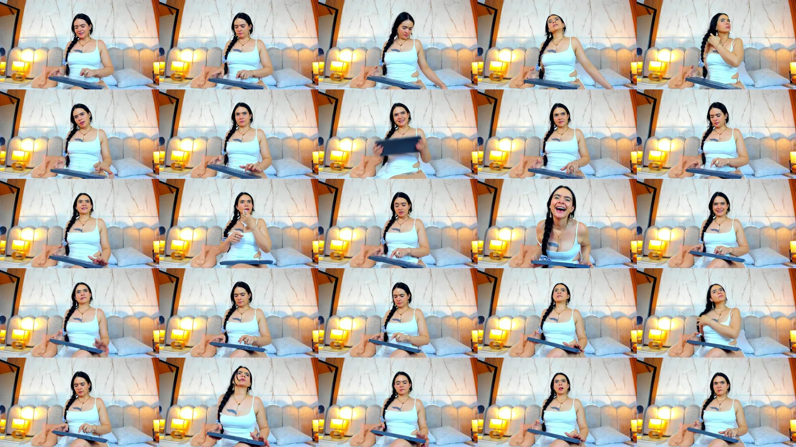 HD Capture Sheet of Samantha Fiire from May 6, 2026