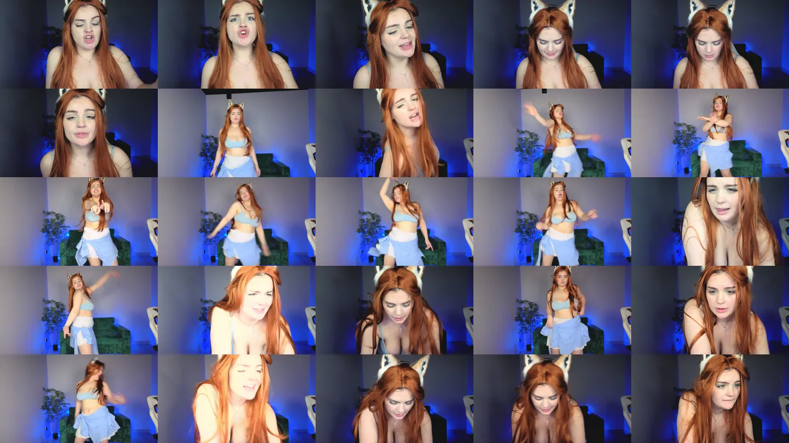 HD Capture Sheet of Julia Milky from May 8, 2026