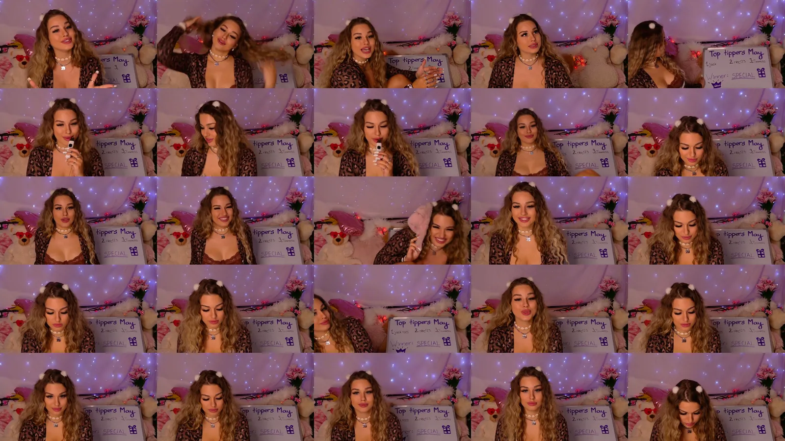 HD Capture Sheet of Nikki Alman from May 8, 2026