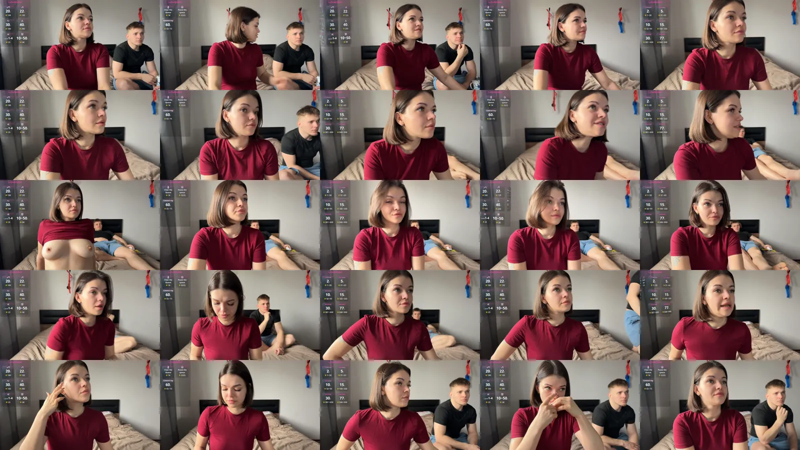 HD Capture Sheet of Elsa Love &amp; Nehepai Brown from May 13, 2026