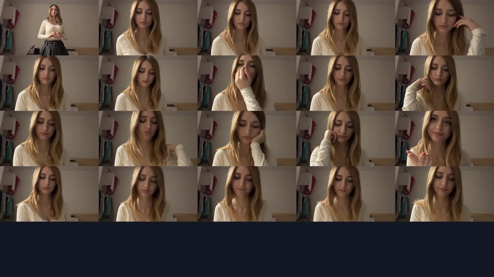 HD Capture Sheet of Harriet Harsh from May 12, 2026