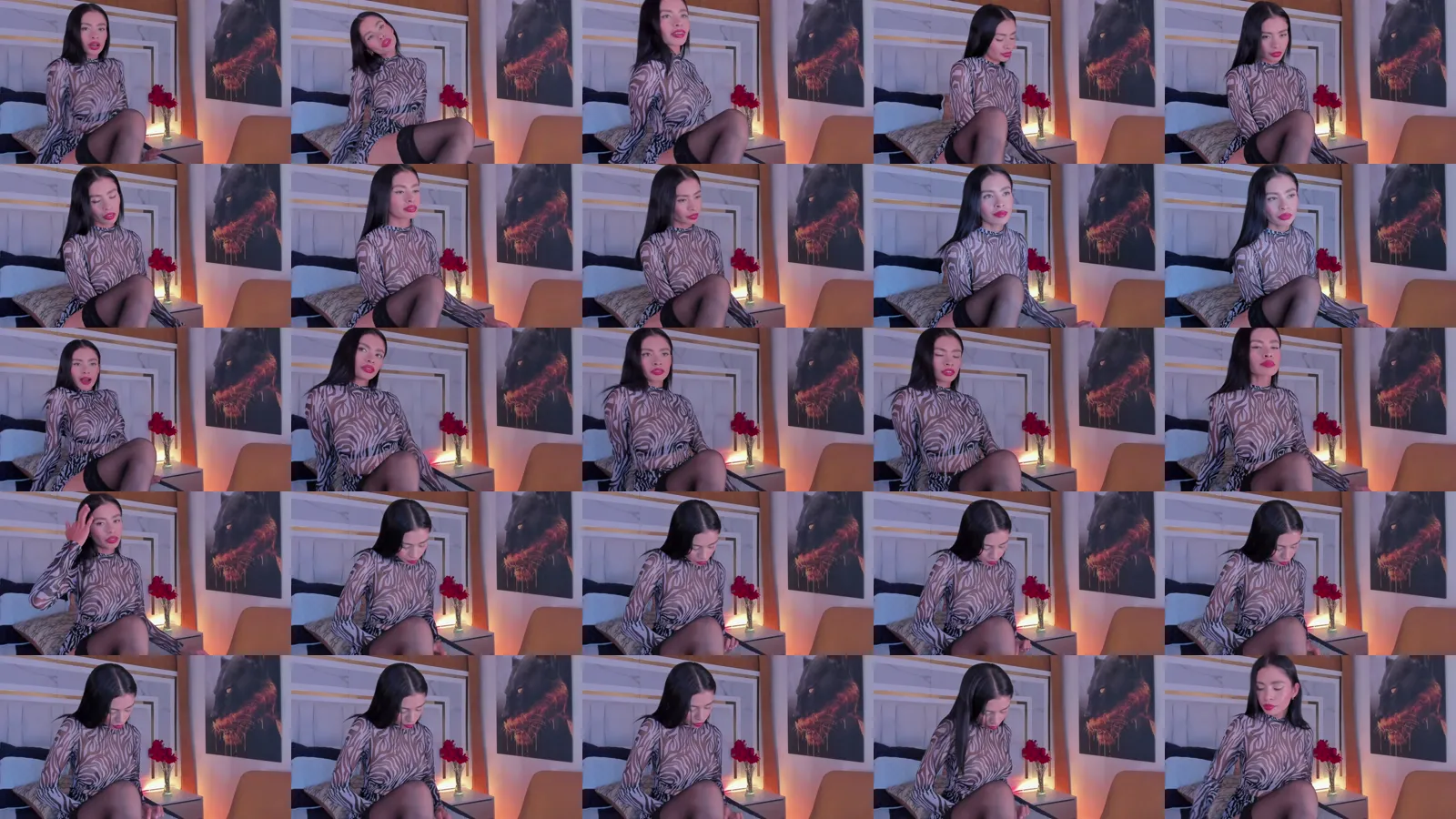 HD Capture Sheet of Sara Mejia from May 24, 2026